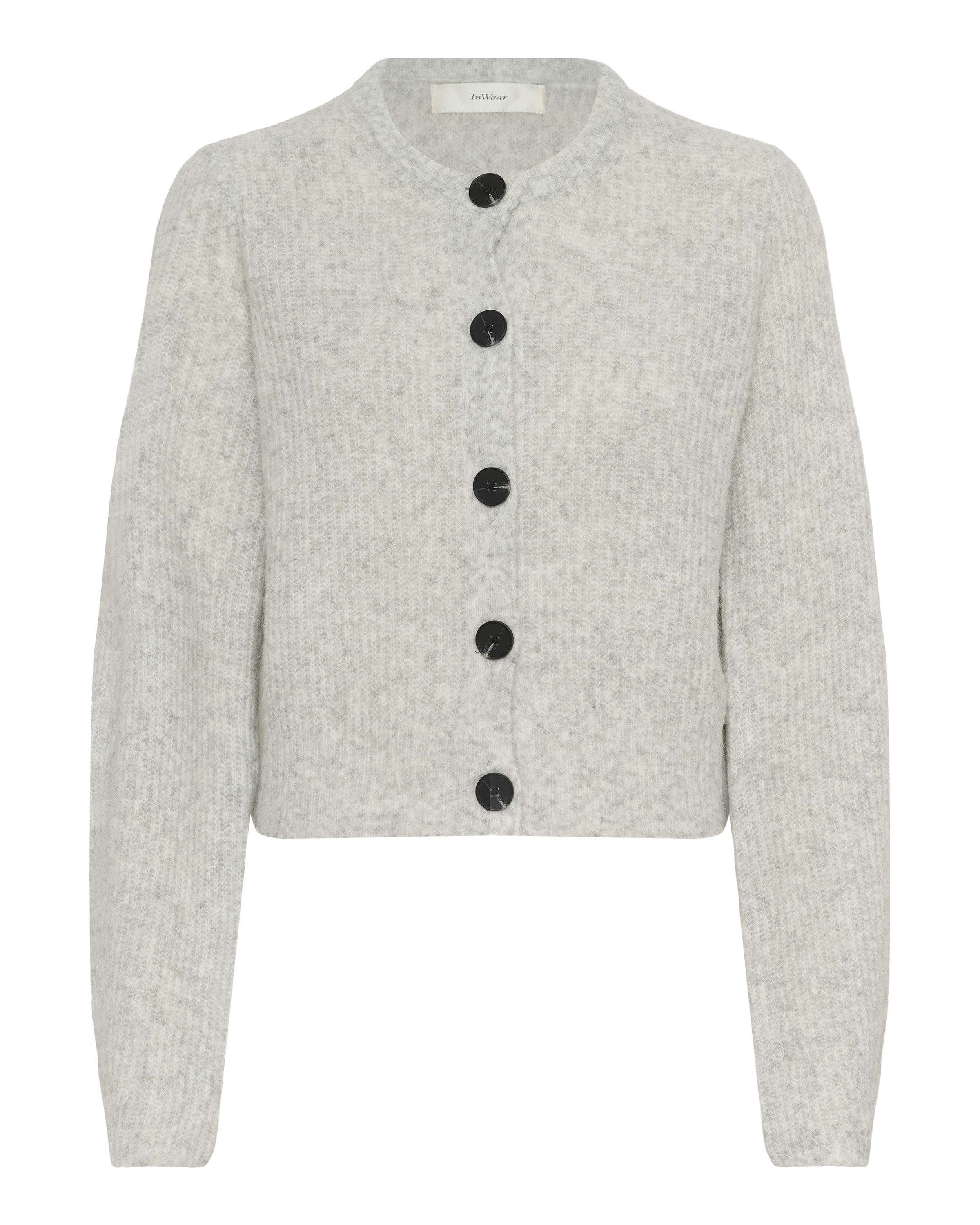 Cardigan 'Nias' InWear en gris : devant