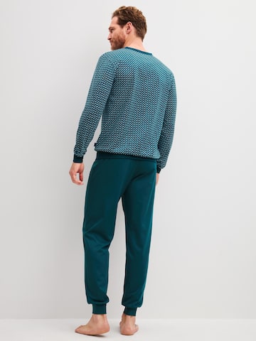 Pyjama long 'Cotton Special' CALIDA en bleu