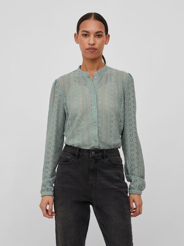 VILA Blouse in Groen: voorkant