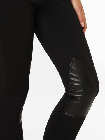 Lauren Ralph Lauren Skinny Hose ' ' in Schwarz