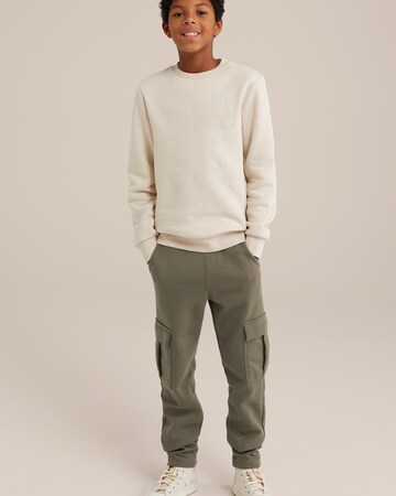 WE Fashion - regular Pantalón en verde