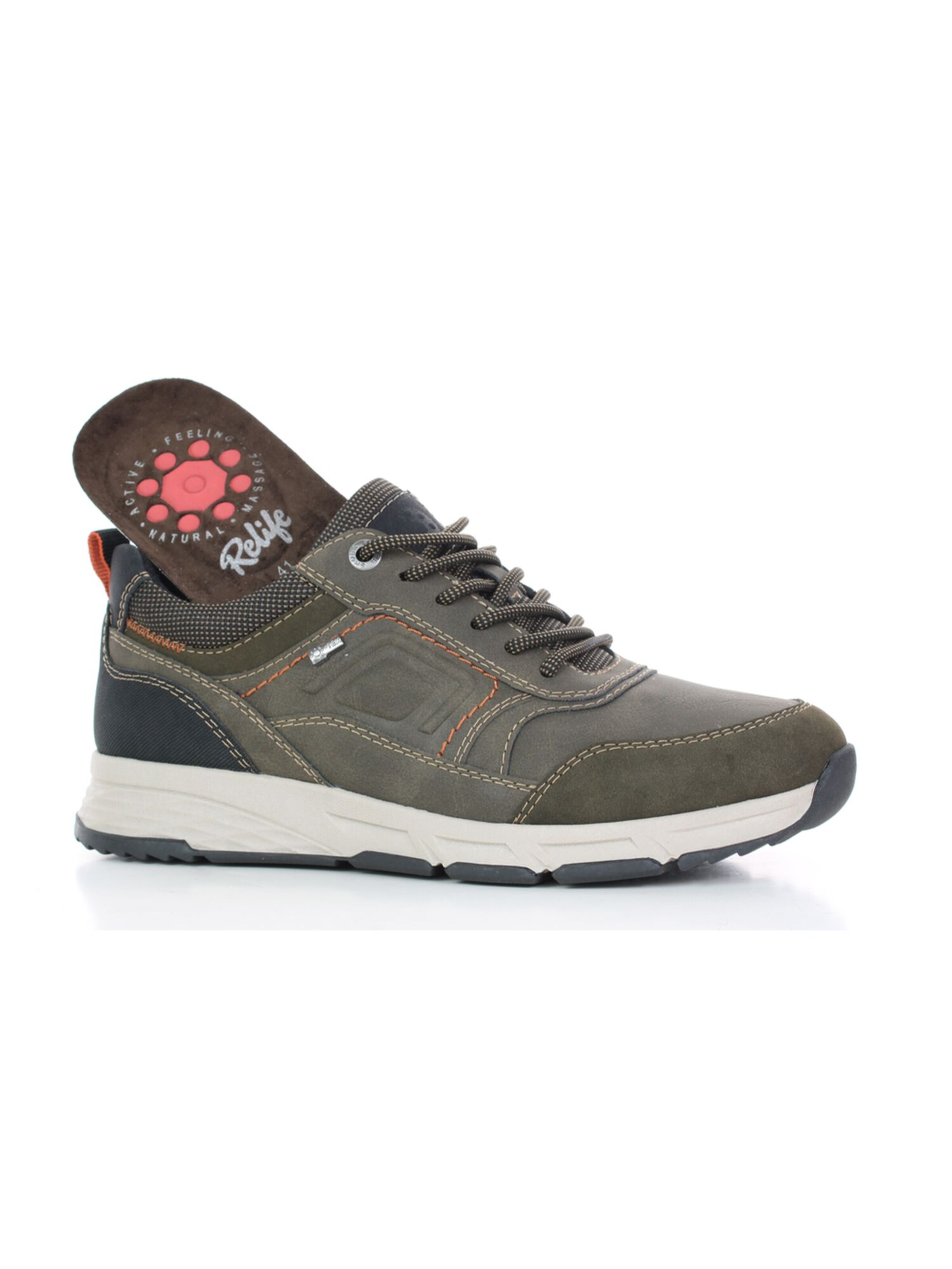 Relife Lace-up boot in Green