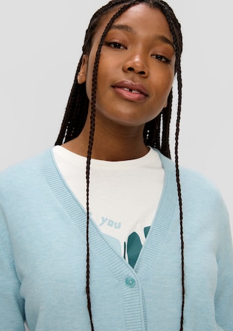 Cardigan QS en bleu
