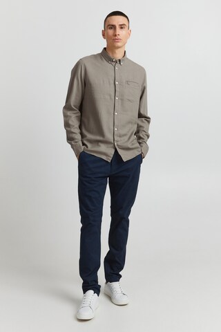 !Solid Regular fit Button Up Shirt 'Allan' in Beige