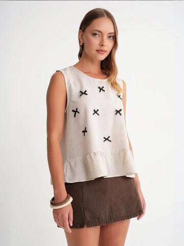 MixRay - Blusa em bege