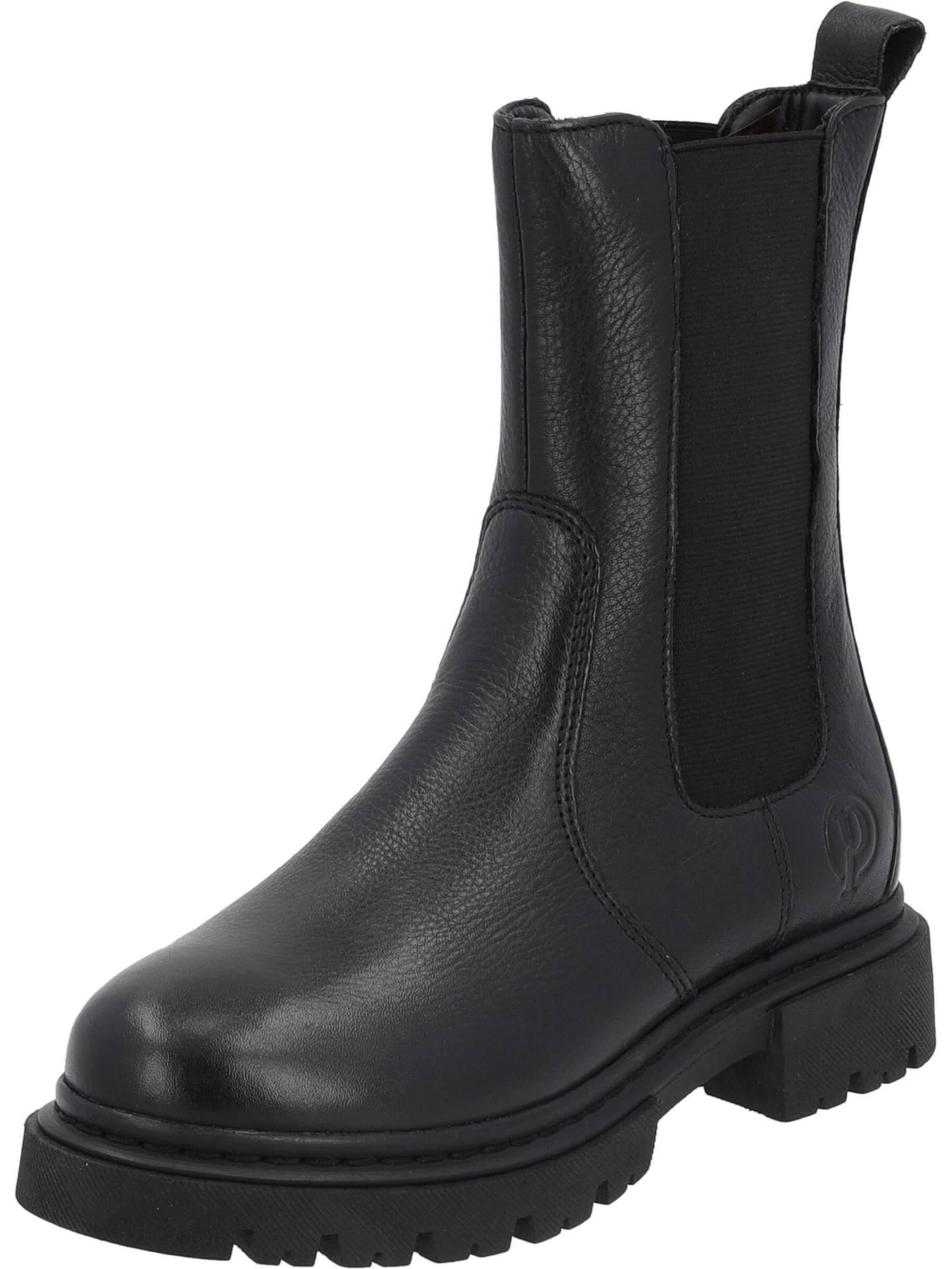 Palado Chelsea Boots 'Ustica' i sort: forside