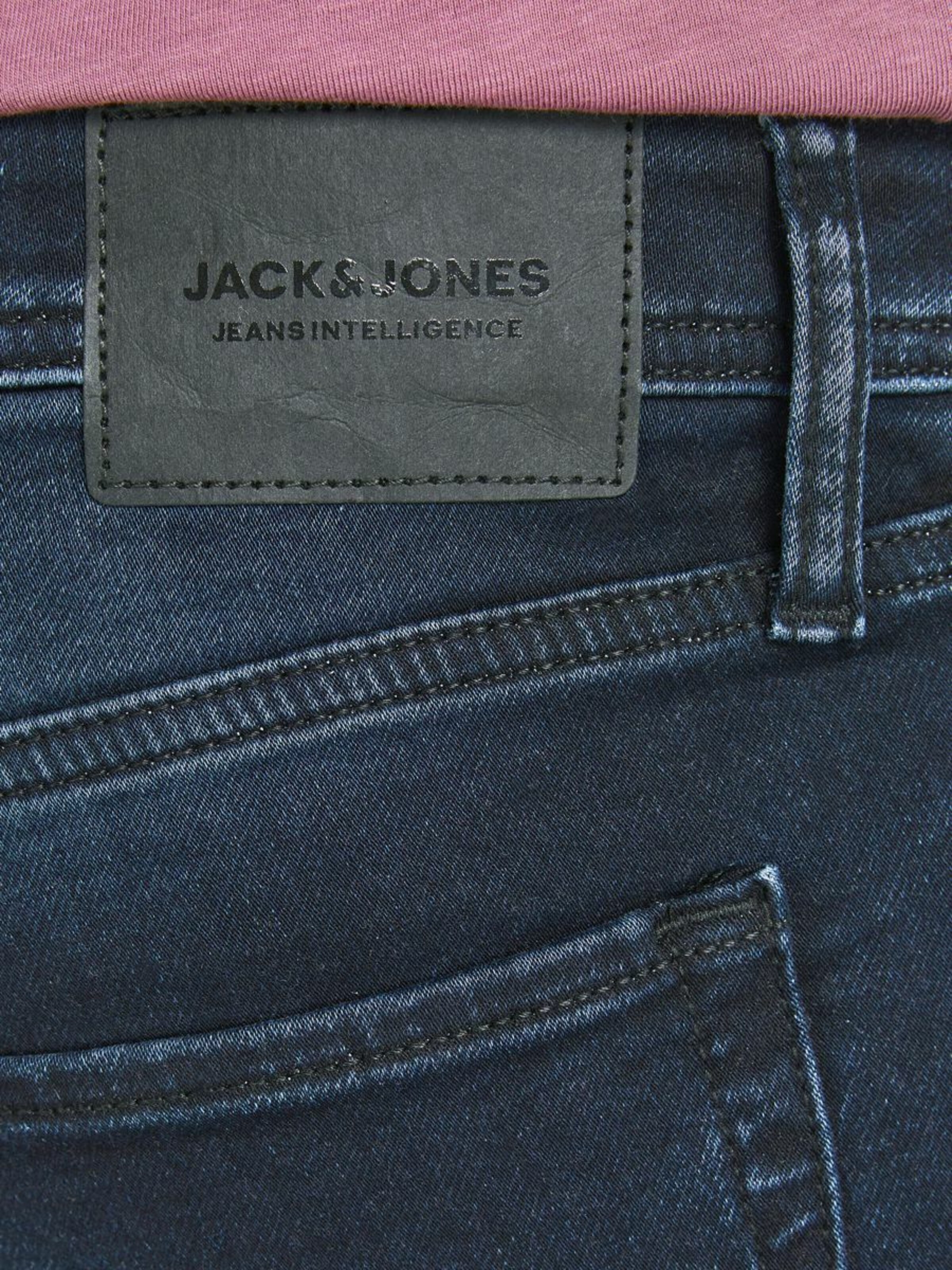 Uomo Abbigliamento JACK & JONES Jeans Glenn Original GE 906 Indigo Knit Slim Fit Jeans in Blu 