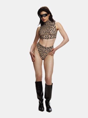 EKCENTRIK String 'Thunderbeats Tattoo' in Beige