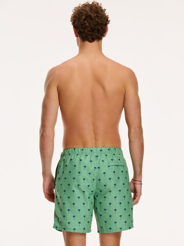 ShiwiKupaće hlače 'PALM' - zelena boja