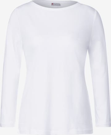 STREET ONE Shirt in White: front