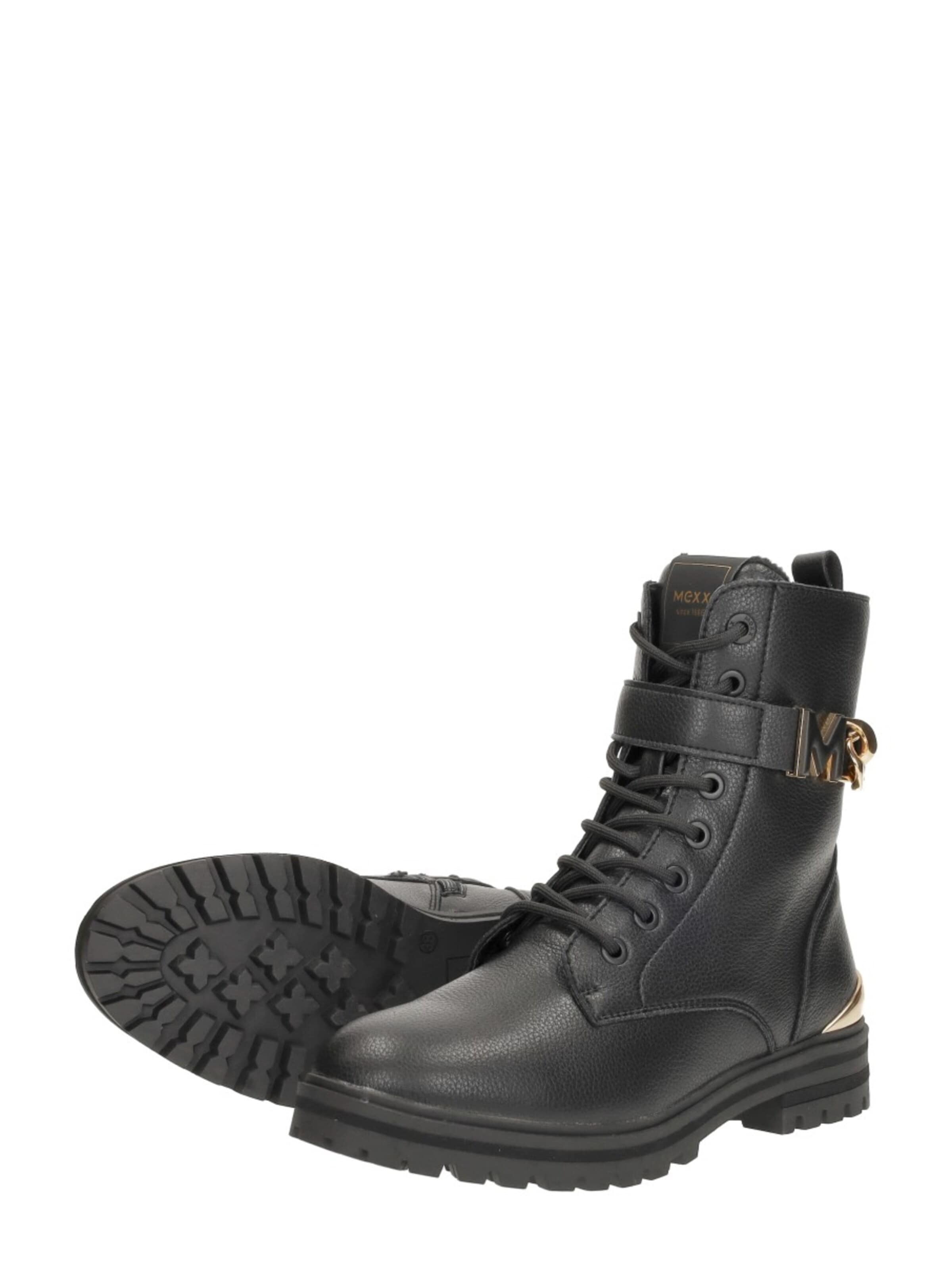 Chaussure à lacets 'Prizzy' MEXX en noir