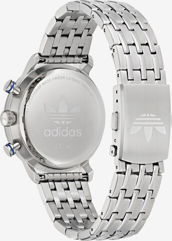 ADIDAS ORIGINALS Analoguhr 'Ao Style Code One' in Silber