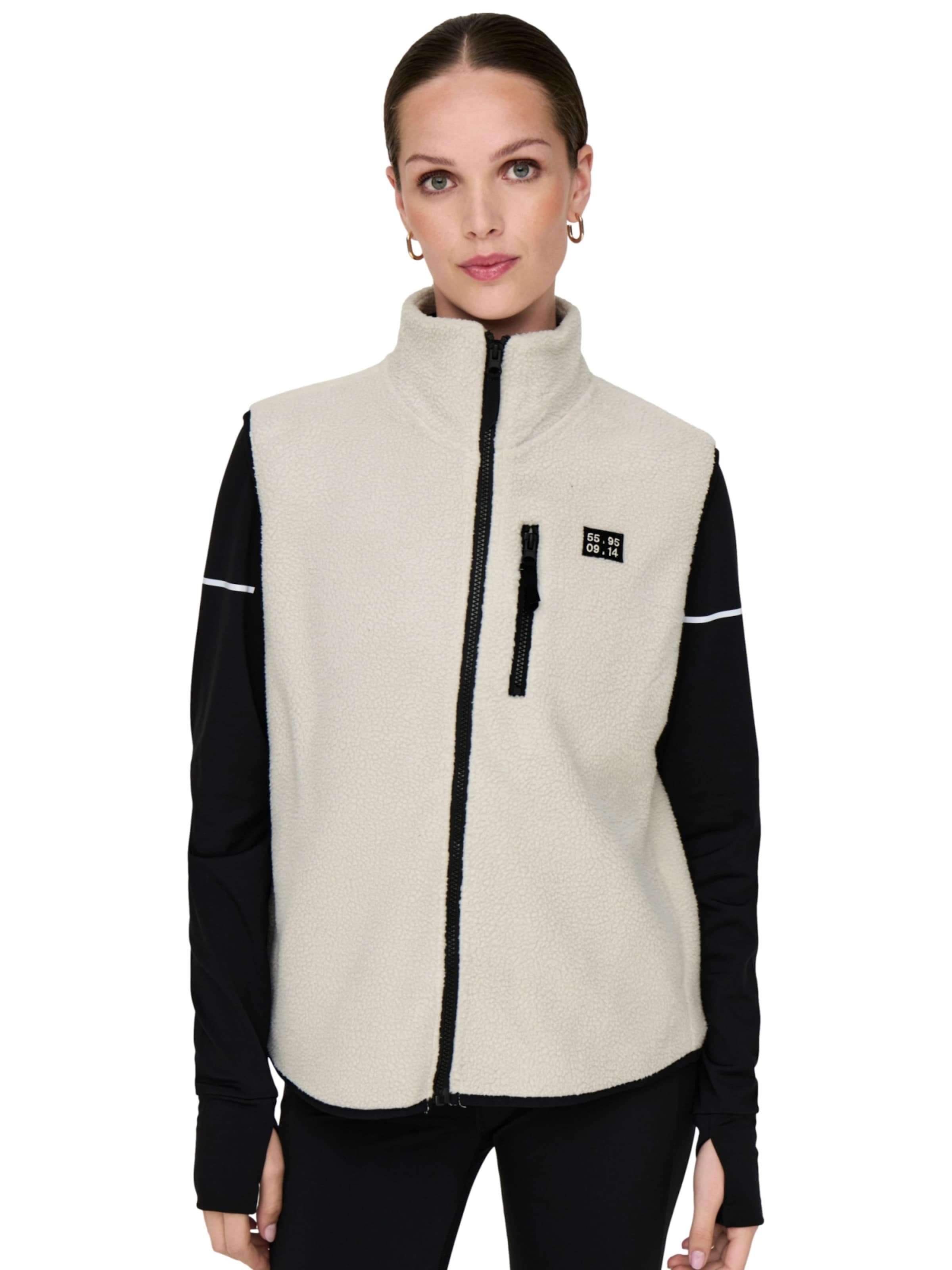 ONLY PLAY Weste 'Mon' in Beige