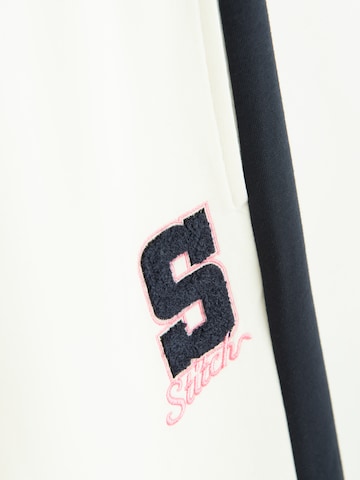 Cool Club Voľný strih Nohavice 'LILO&STITCH' - Biela