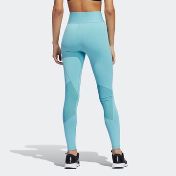 ADIDAS SPORTSWEAR Skinny Urheiluhousut värissä sininen