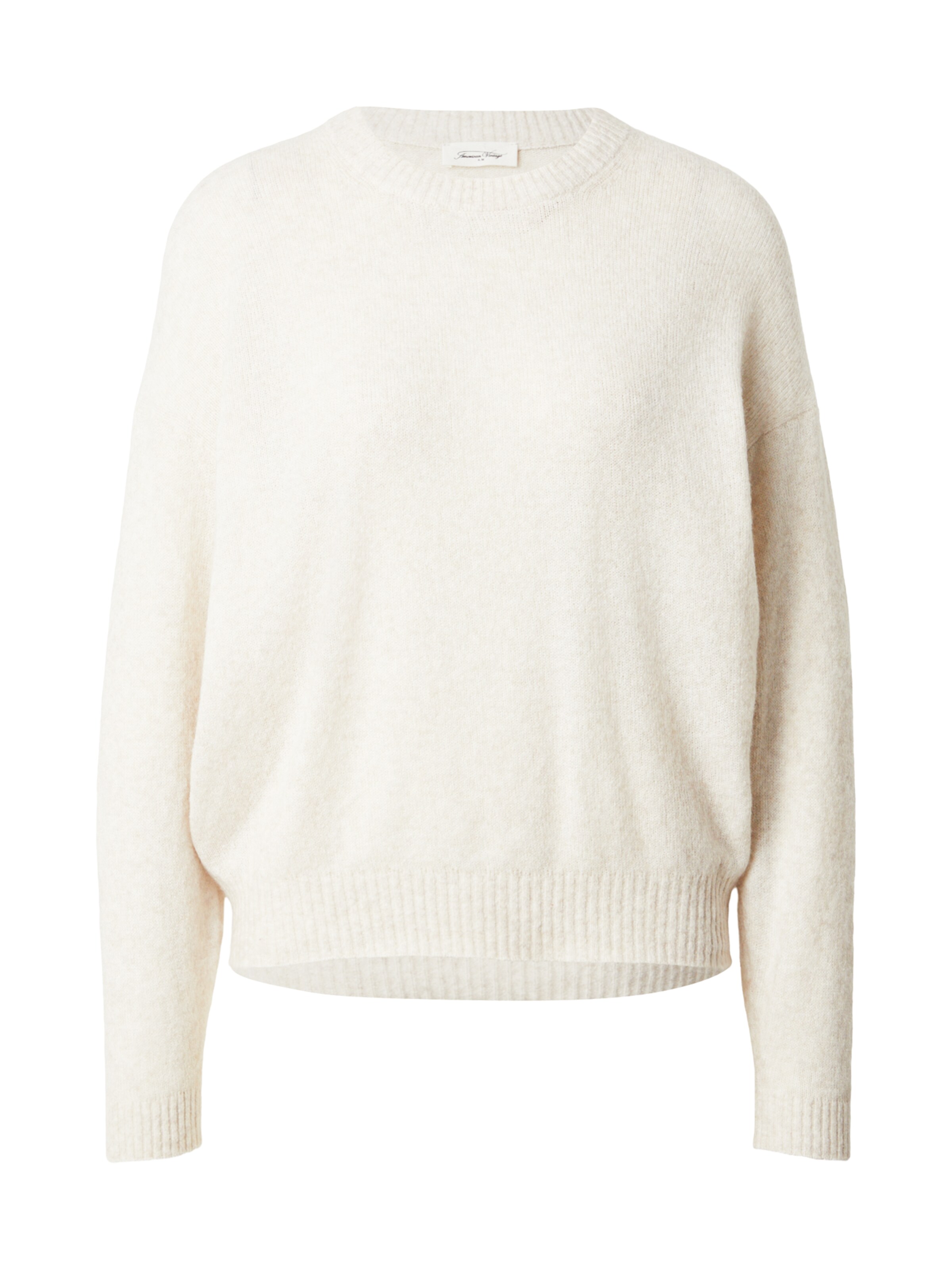 Pull-over 'OUITY' AMERICAN VINTAGE en beige : devant