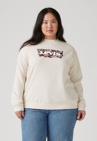 Levi's® Plus Sweatshirt in White: front