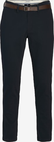 Jack & Jones Plus Chino Pants in Blue: front