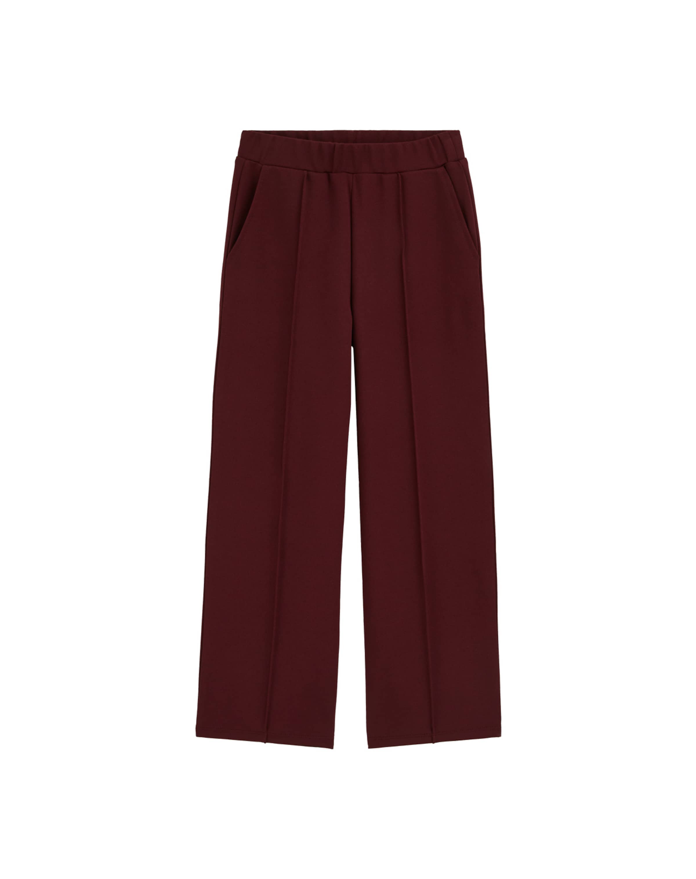WE Fashion Regular Broek in Rood: voorkant