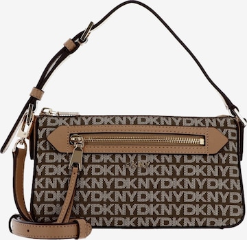 DKNY Käsilaukku 'Bryant Ave' värissä ruskea: etupuoli