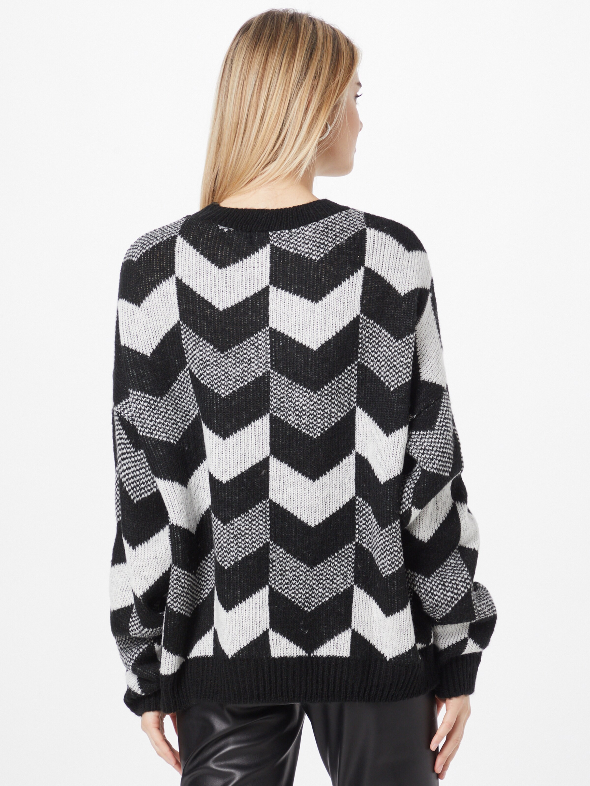Grandes tailles Pull-over LORNA In The Style en Noir 