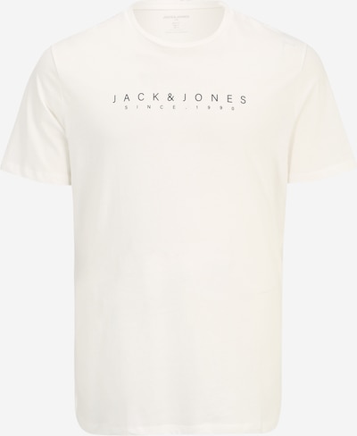 Jack & Jones Plus Camiseta 'ETRA' en negro / blanco, Vista del producto