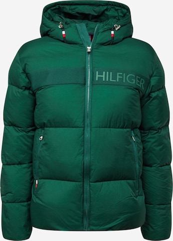 Giacca invernale di TOMMY HILFIGER in verde: frontale
