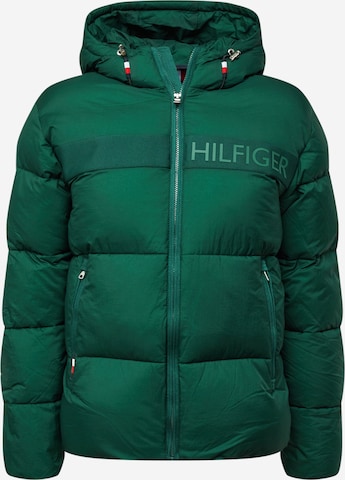 TOMMY HILFIGER Winterjas in Groen: voorkant