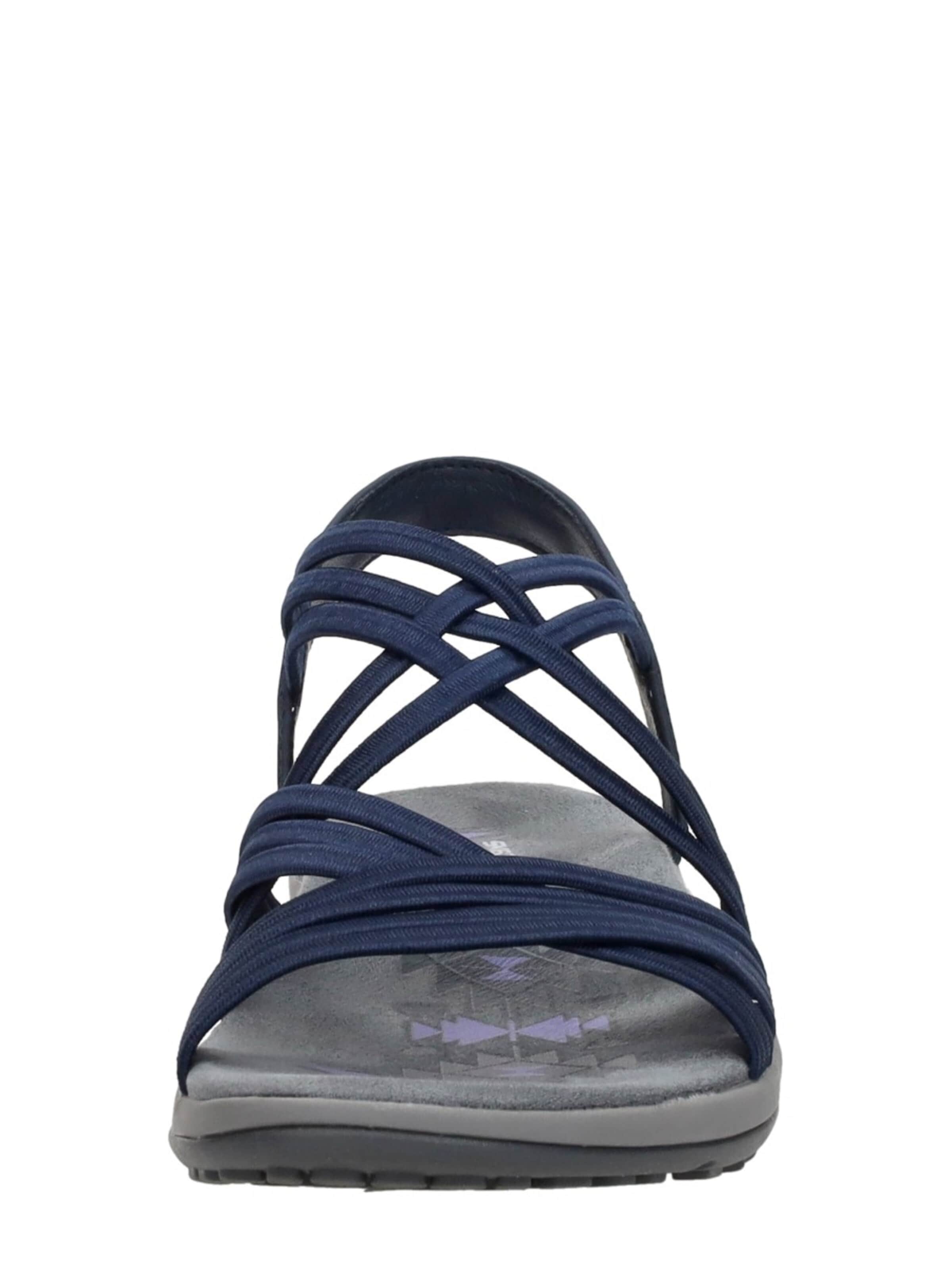 SKECHERS Sandal 'Reggae Slim - Sunnyside' in Blue