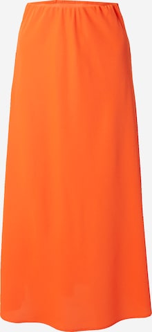 PIECES Skirt 'FRANAN' in Orange: front