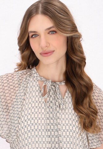 DreiMaster Klassik Платье 'Classic Look' в Бежевый