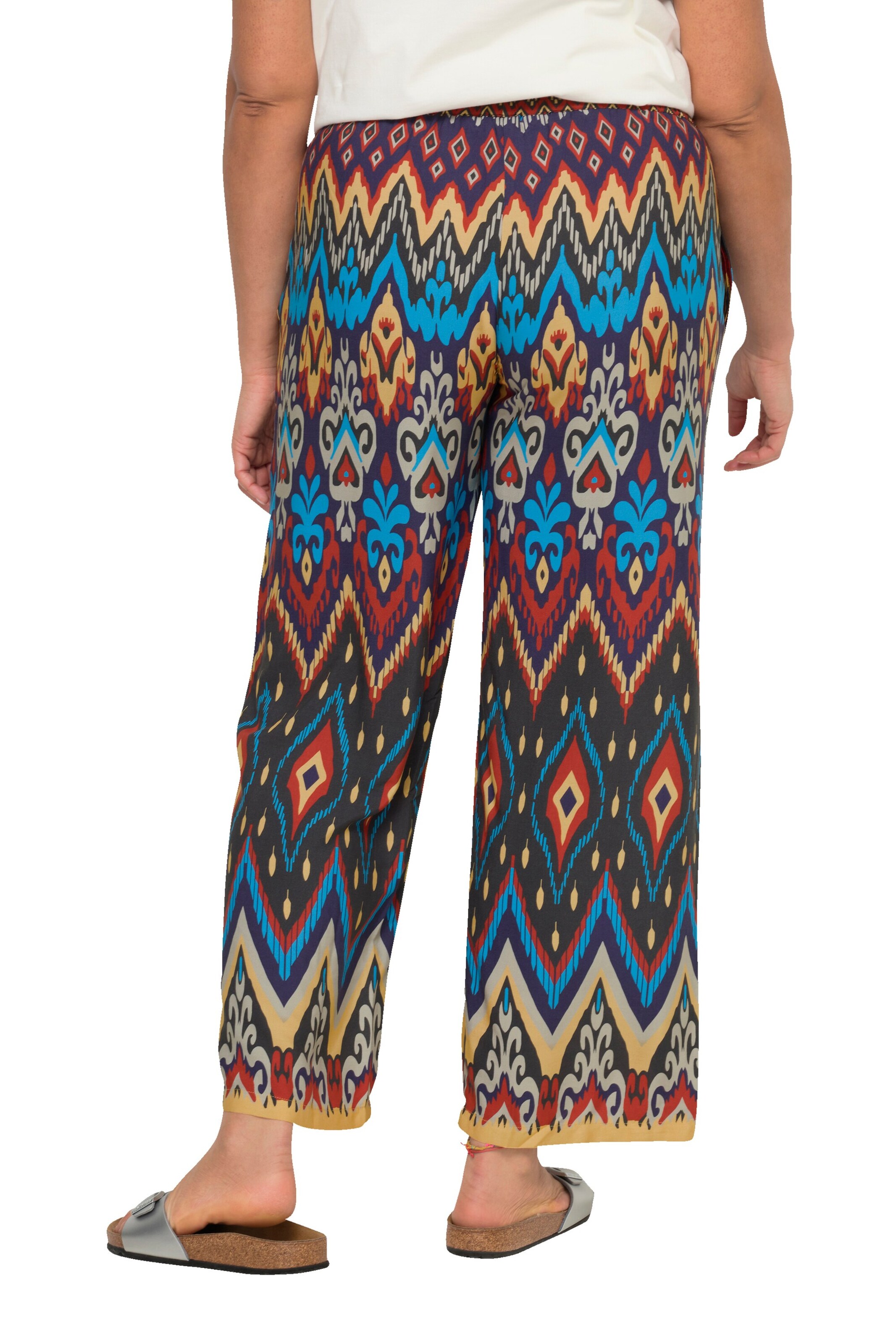 Angel of Style Wide leg Broek in Gemengde kleuren