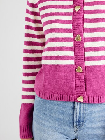 Fabienne Chapot Gebreid vest 'Stine' in Roze