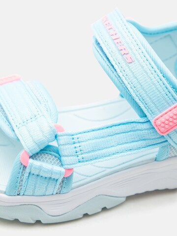 SKECHERS Sandale in Blau