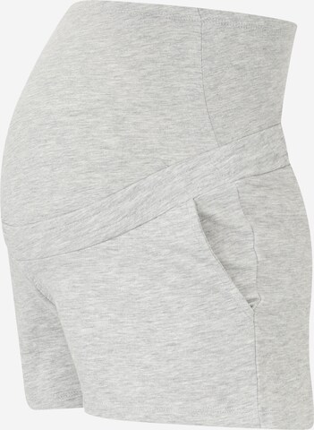 Only Maternity Regular Shorts 'Dreamer' in Grau: predná strana