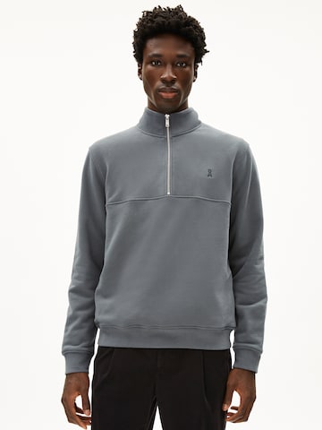 ARMEDANGELS Sweatshirt WAARLO LOOP (GOTS) in Grau: Vorderseite