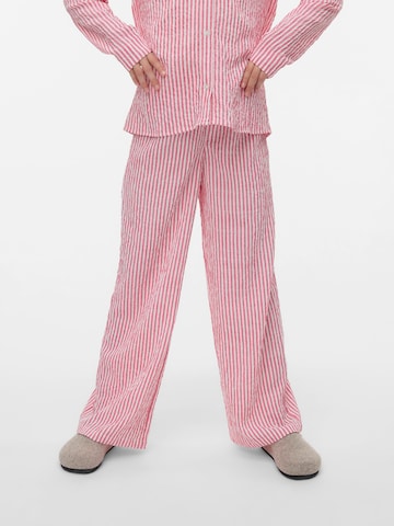 Vero Moda Girl Обычный Штаны 'VMANNIE' в Ярко-розовый: спереди
