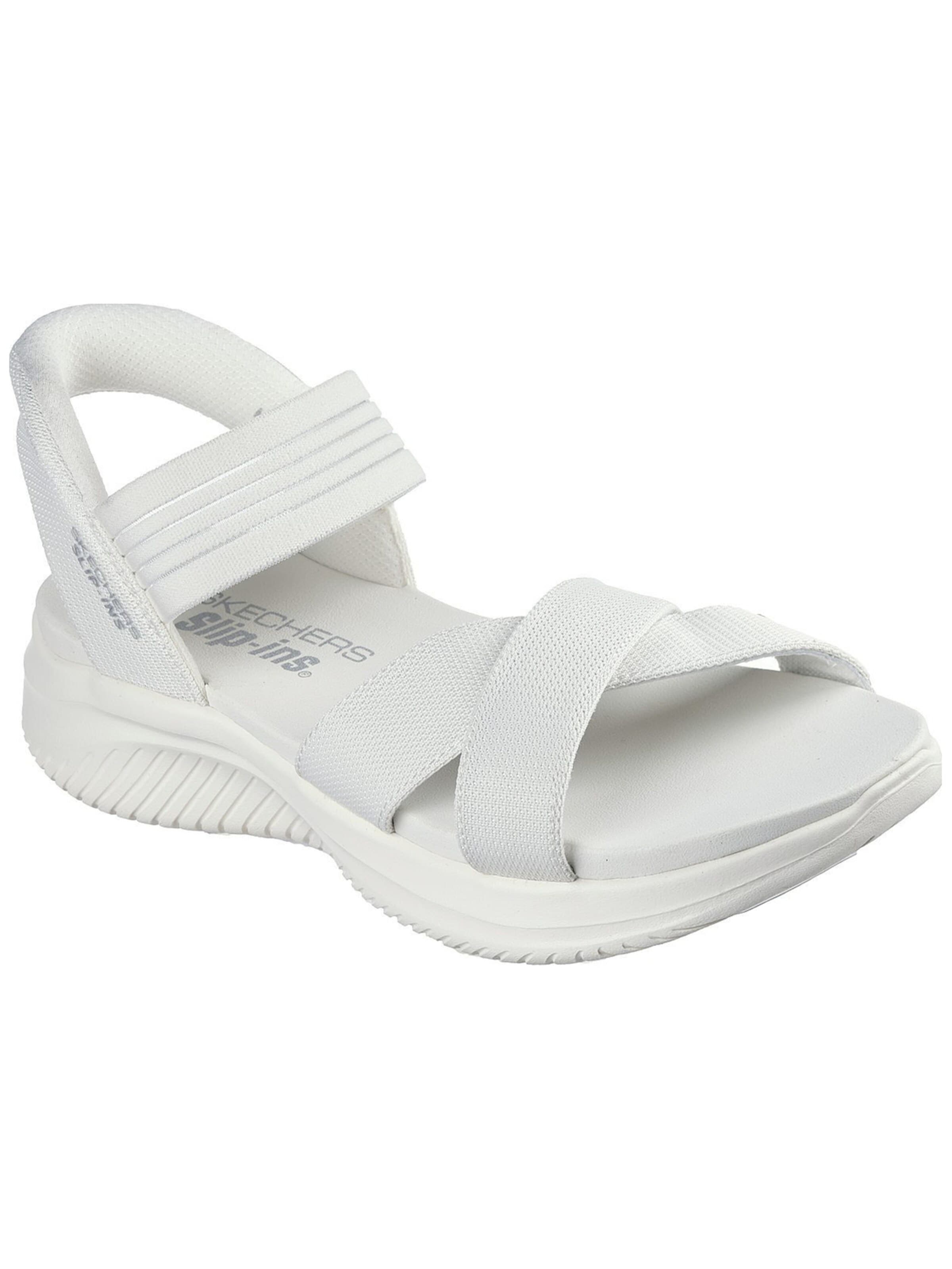 SKECHERS Sandaal 'Ultra Flex 3.0 - Nev' in Grijs: voorkant