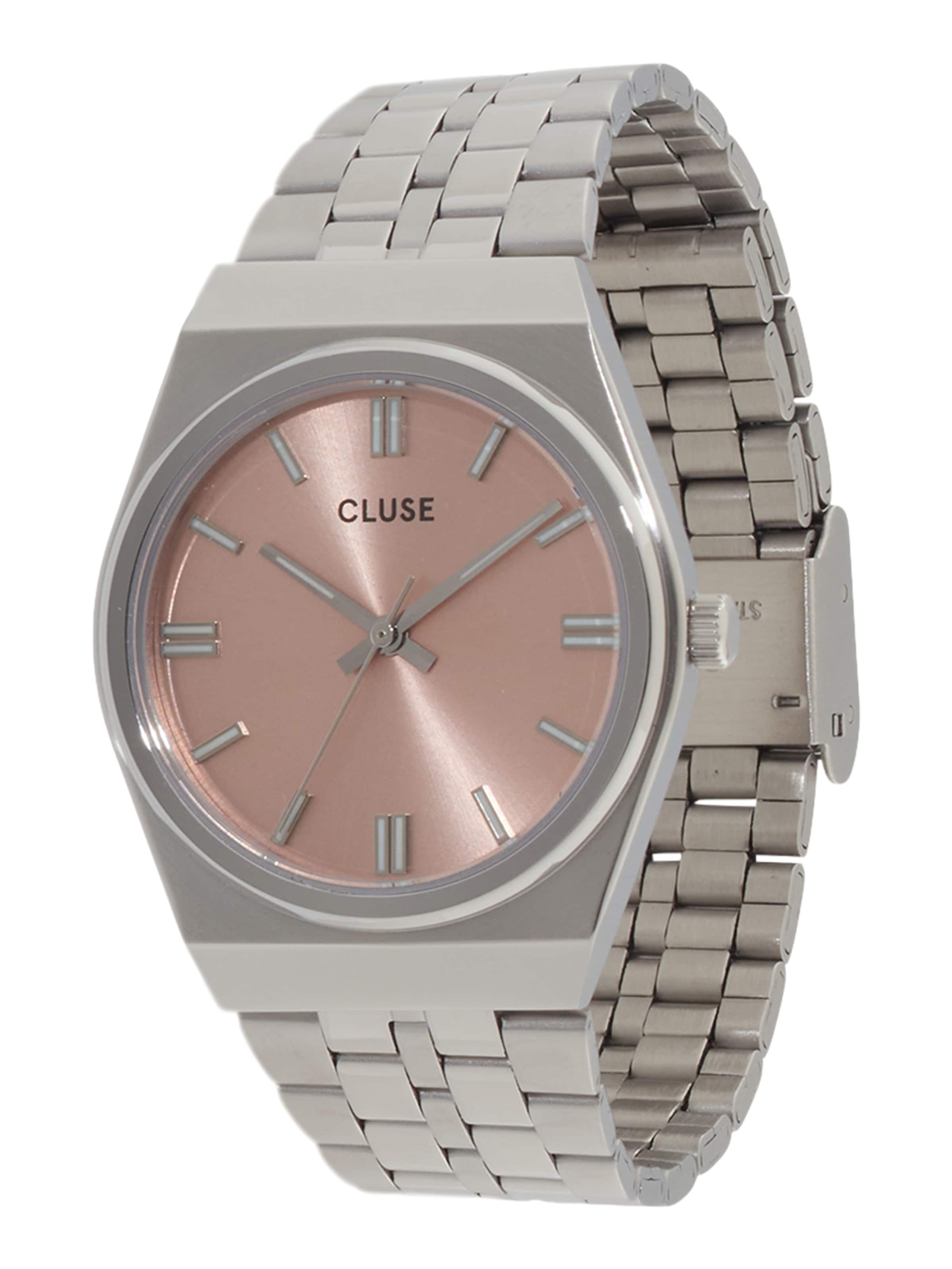 CLUSE Analoogkell 'Retro 70's', värv Hõbe: eest vaates