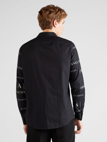 ARMANI EXCHANGE - Ajuste regular Camisa en negro