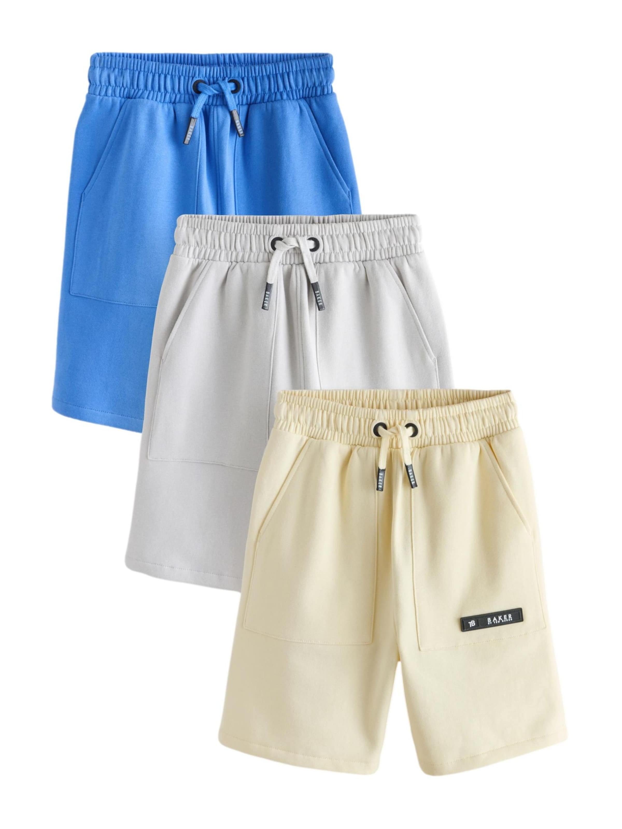 Baker by Ted Baker Loose fit Trousers in Blue: front