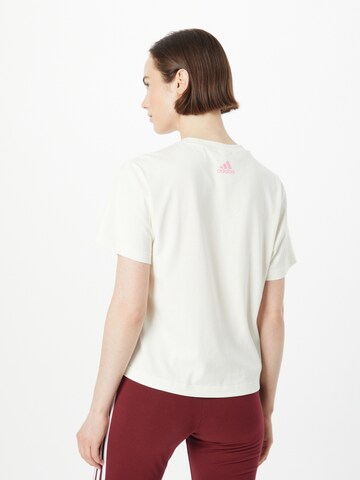 ADIDAS SPORTSWEAR T-Shirt 'Farm Rio Graphic' in Weiß