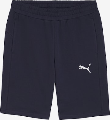 PUMA Workout Pants 'teamGOAL' in Blue: front