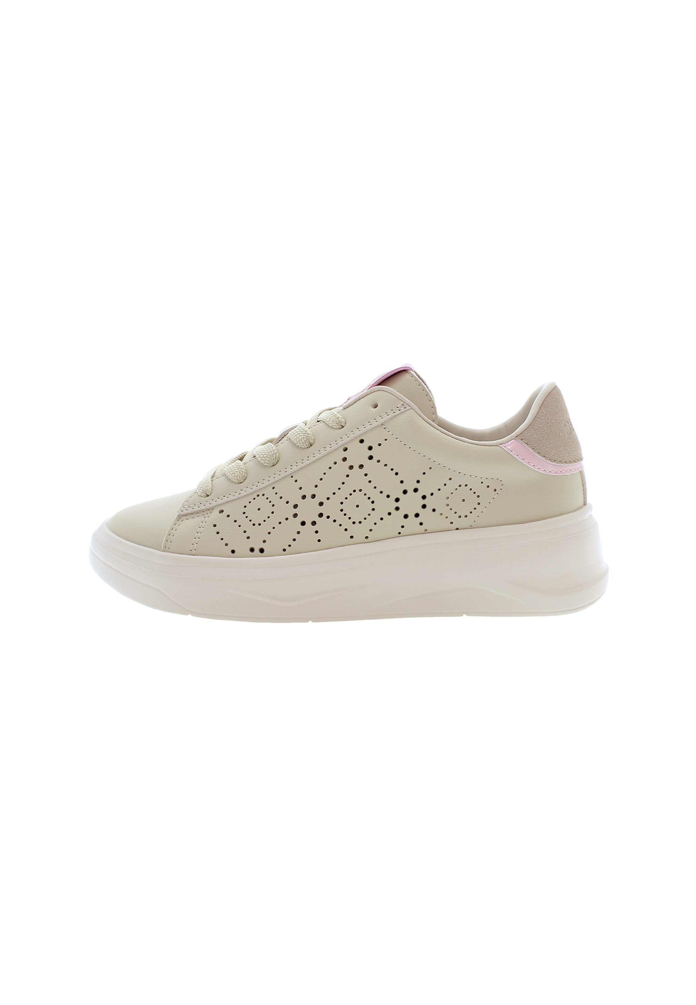 Baskets basses 'GINGER001W/5YH1' U.S. POLO ASSN. en beige : devant