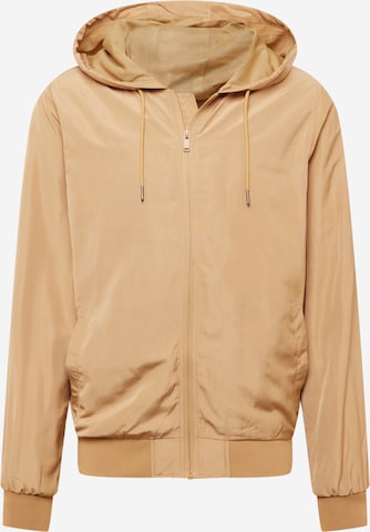 BURTON MENSWEAR LONDON Tussenjas in Beige: voorkant