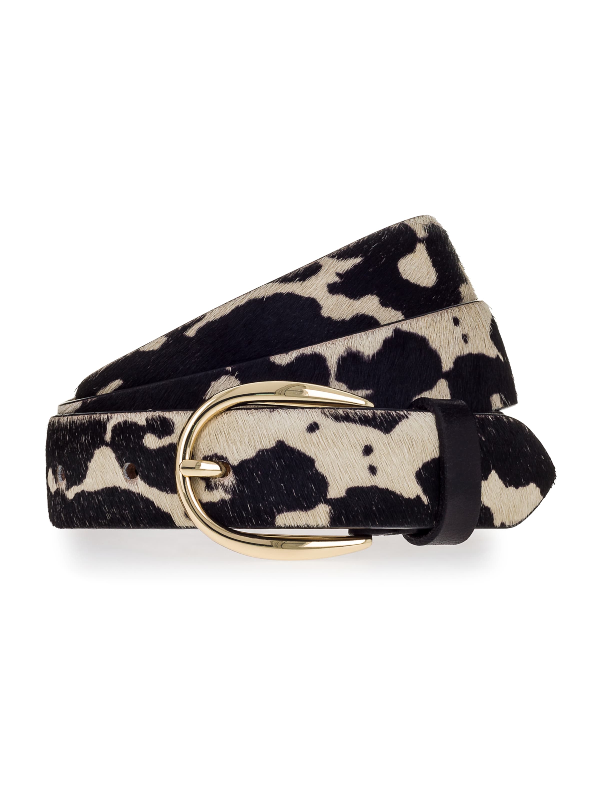 VANZETTI Opasek – černá: přední strana