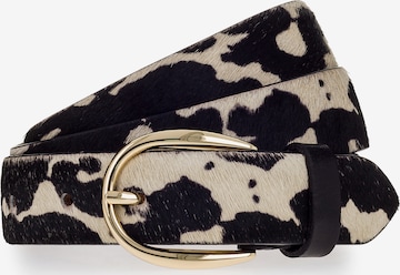 Ceinture VANZETTI en noir : devant