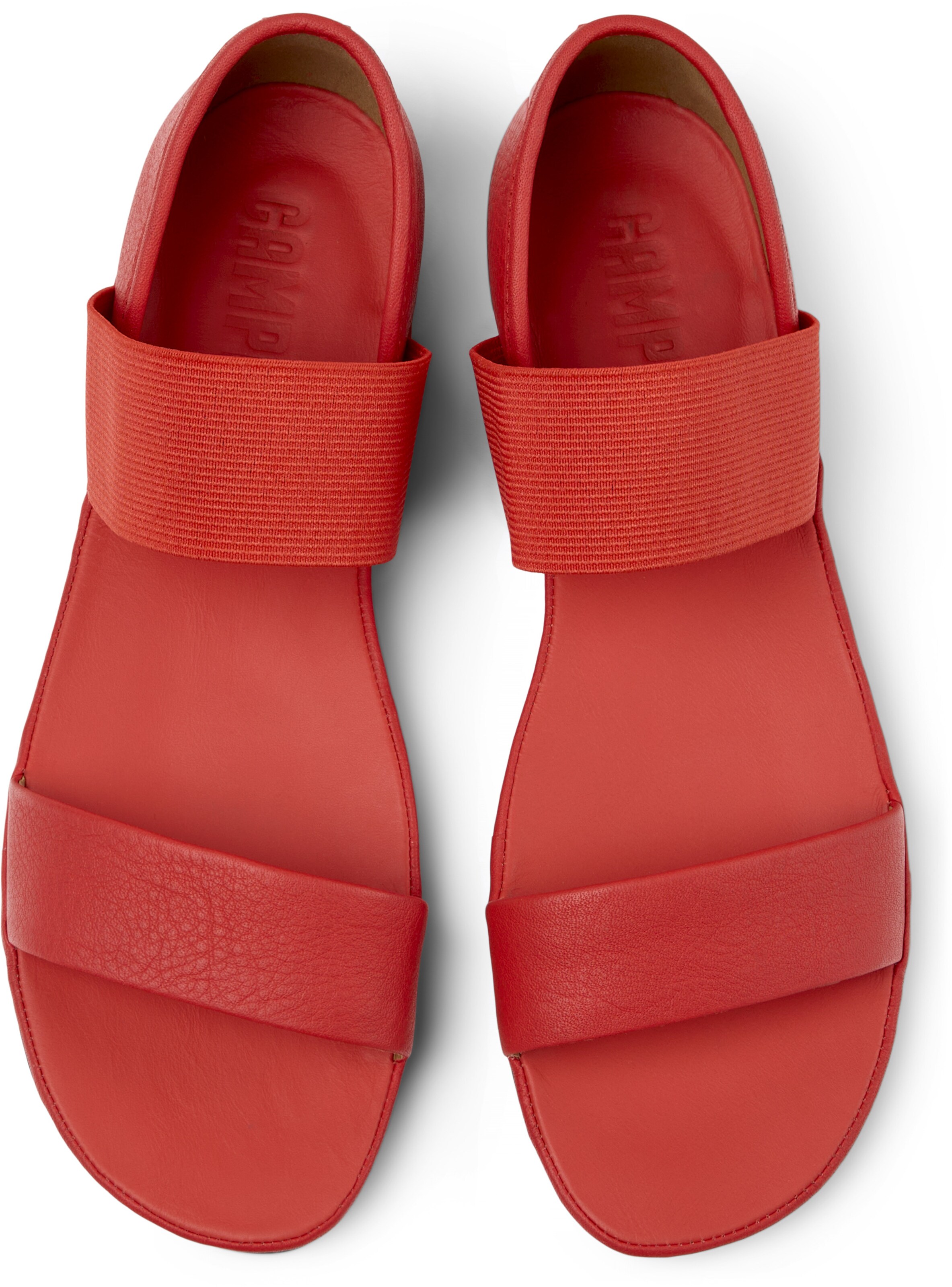 Sandales à lanières 'Right Nina' CAMPER en rouge