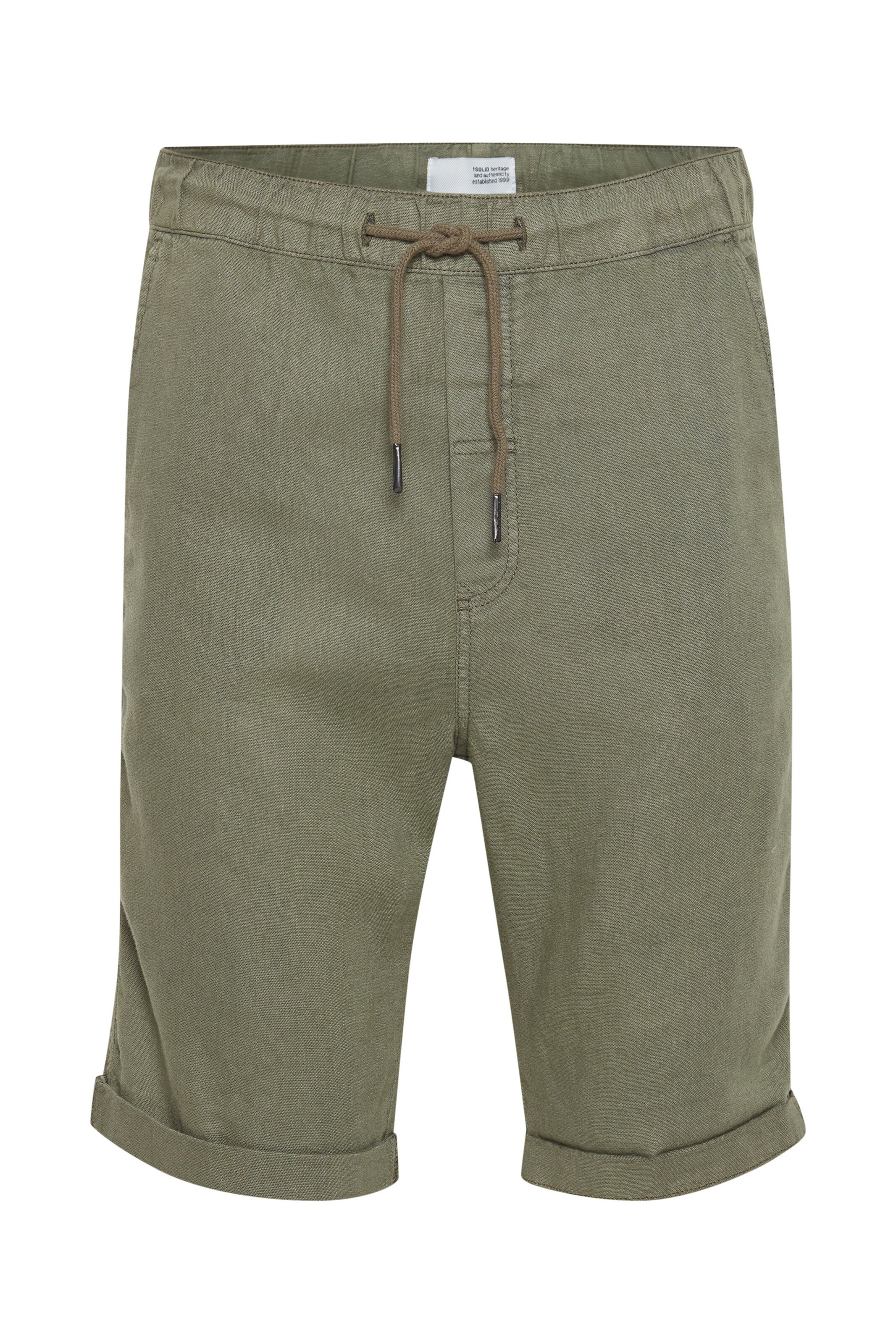 regular Pantaloni di !Solid in verde: frontale