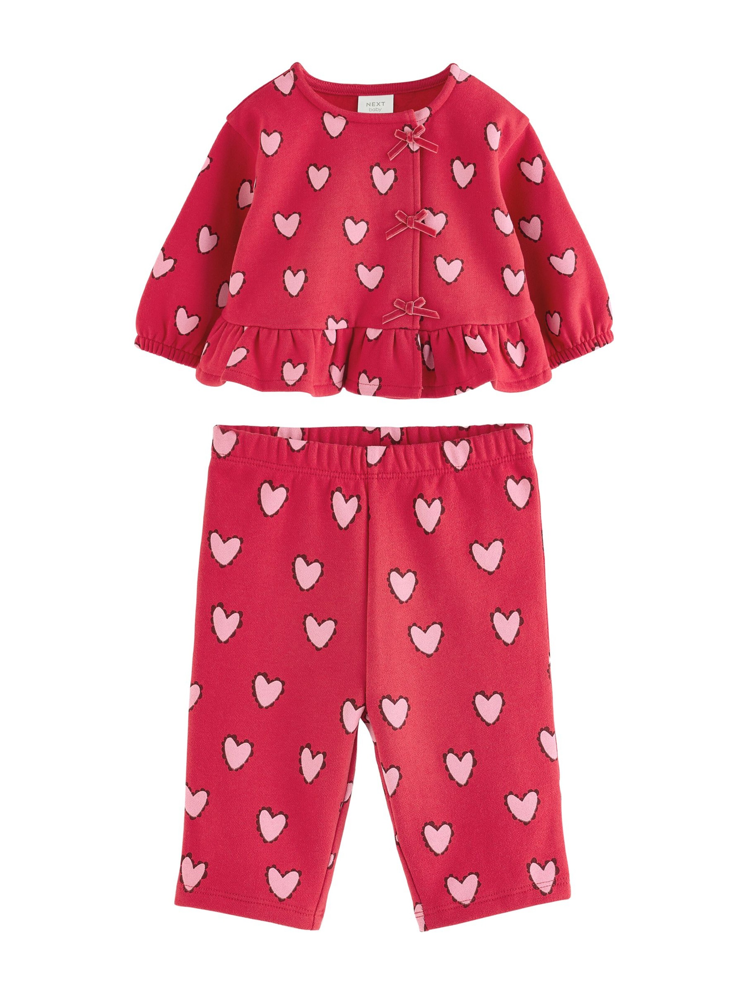 Set di Next in rosso: frontale